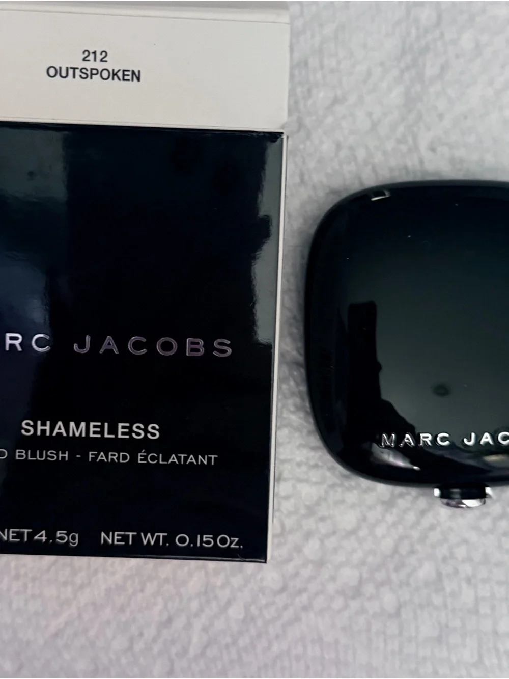 Marc Jacobs blush in color OUTSPOKEN